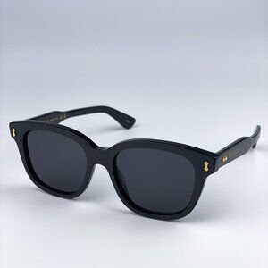 NEW Gucci GG1264S 001 Black Grey Square Women Sunglasses
